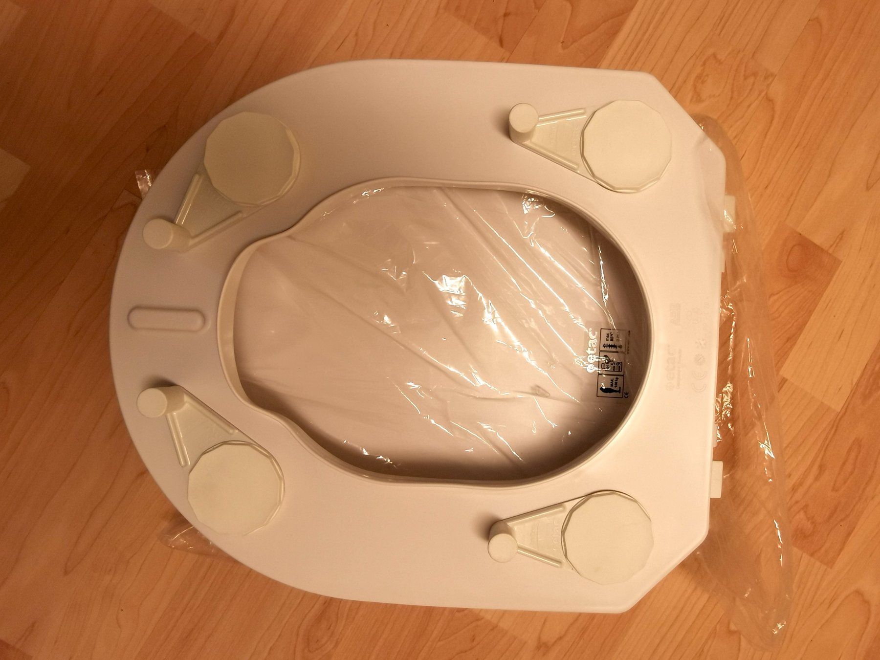 WC: Toilettensitzerhöhung 6 cm – Nuovo e nell'imballaggio originale da Port venduto da Doppelmond 1