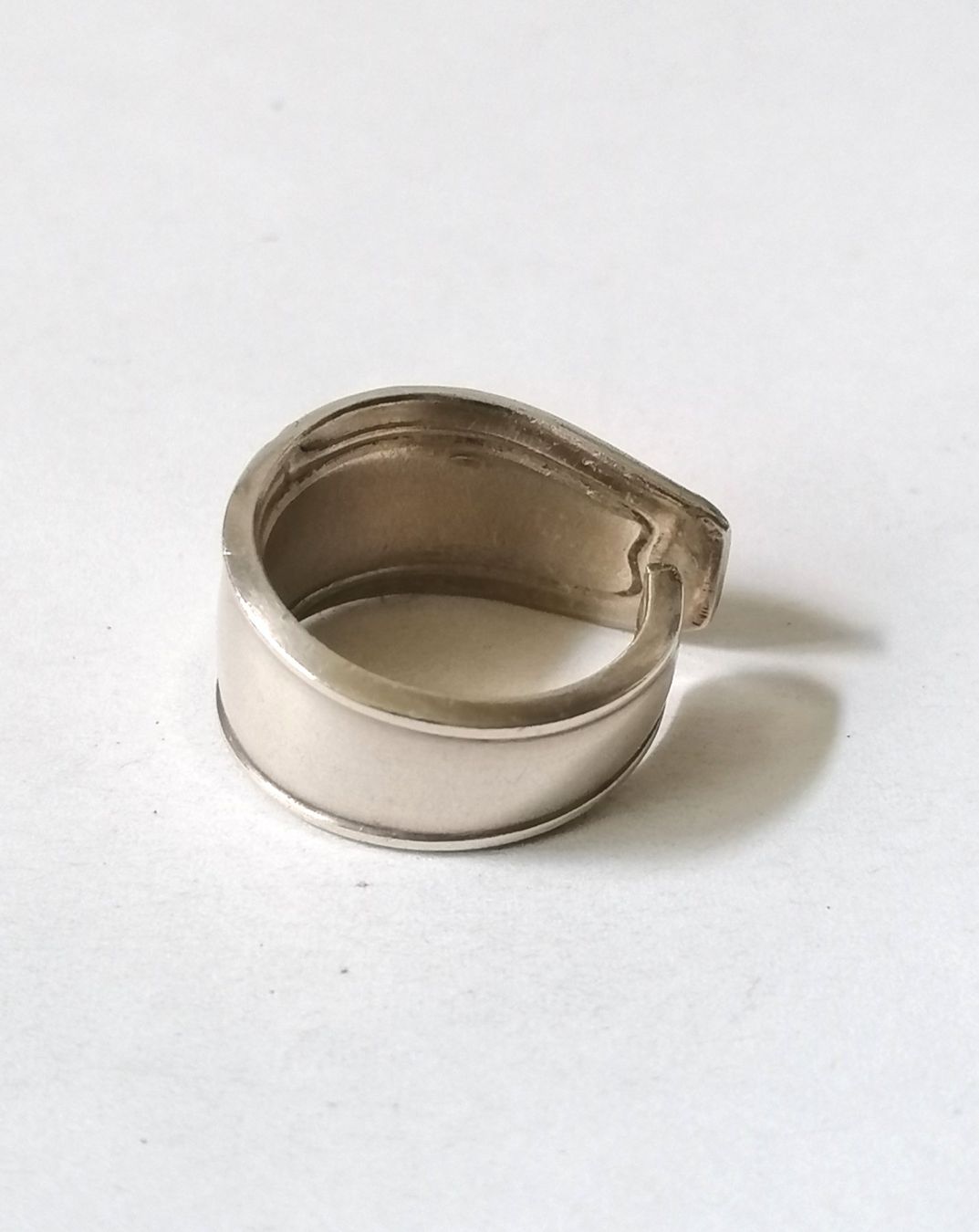Anelli: Ring aus Silberbesteck, Grösse 58 – Nuovo (secondo la descrizione) da Suhr venduto da zum1.zum2.und 1
