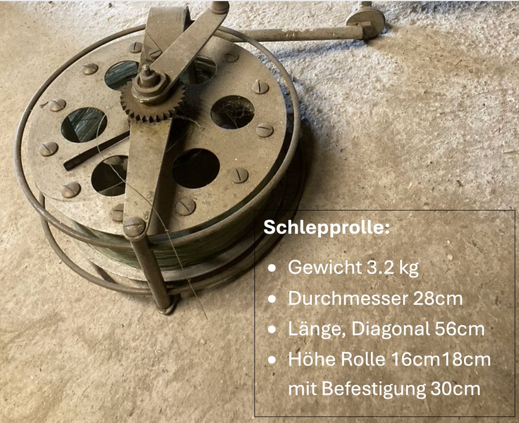 Tambours & Moulinets: Schlepprolle zum Hechtfischen – D'occasion à Affoltern BE par Jackylondon 5