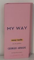 Giorgio Armani My Way sunny vanilla Parfumprobe