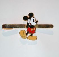 Micky Maus Krawattennadel, Krawattenklammer