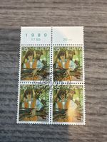 Schweiz Briefmarke Pro Juventute 1989 Viererblock Top!