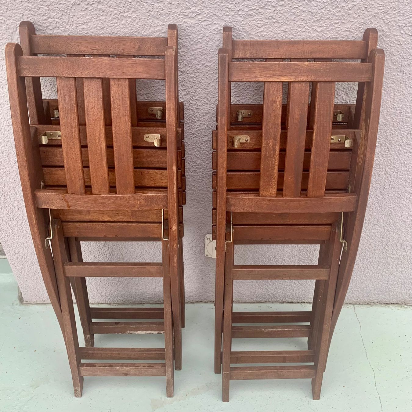 Sedie: (4 )Klappstuhl Holz, Vintage .. – Usato da Obfelden venduto da montes50 2