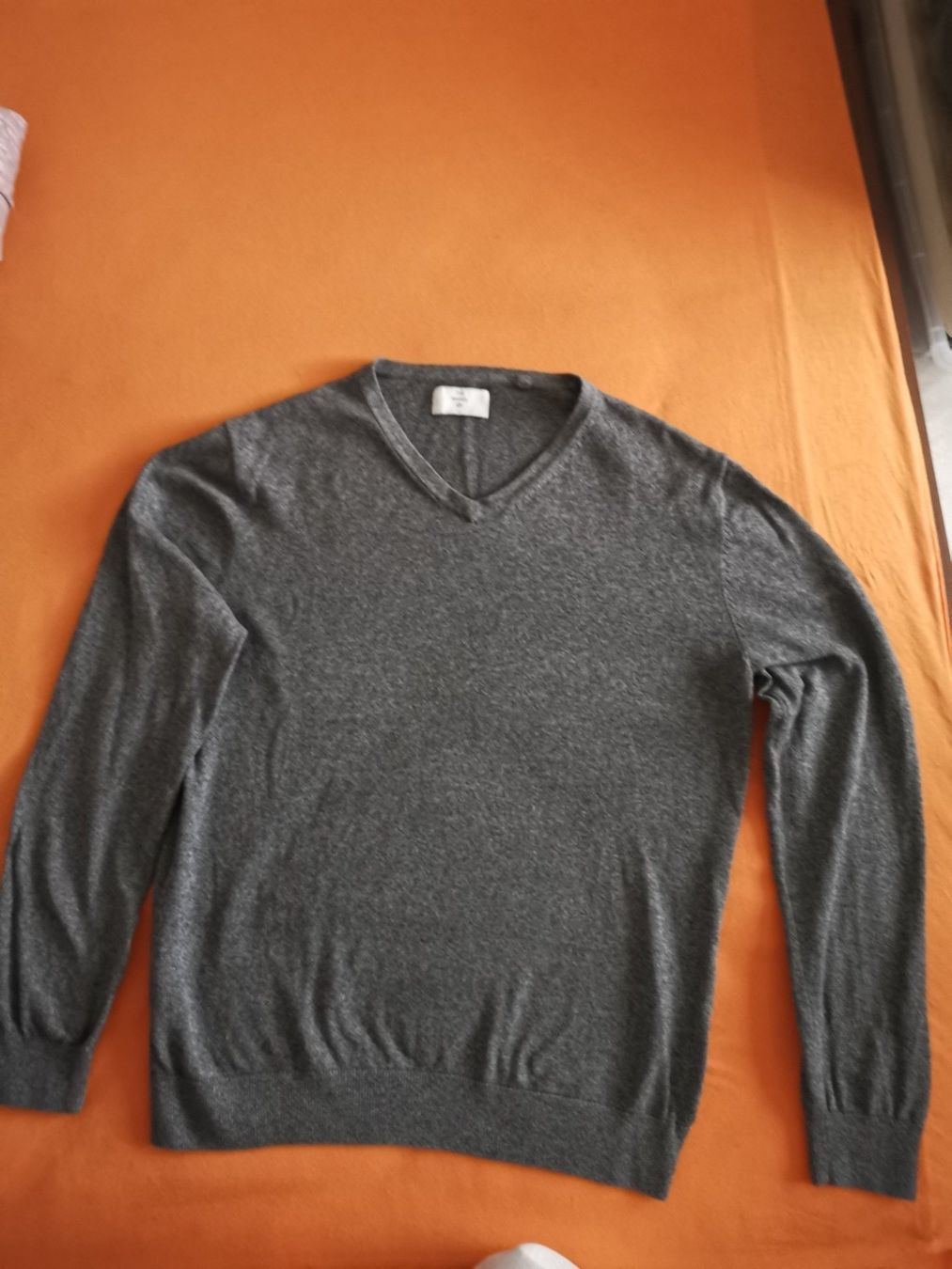 C&A Pullover & Sweatshirts: Pull gris chiné pour homme « The Basics” – Gebraucht aus Courtepin von Marisou2 4