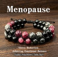 Bracelet perles naturelles pour femme - Harmonie Ménopause