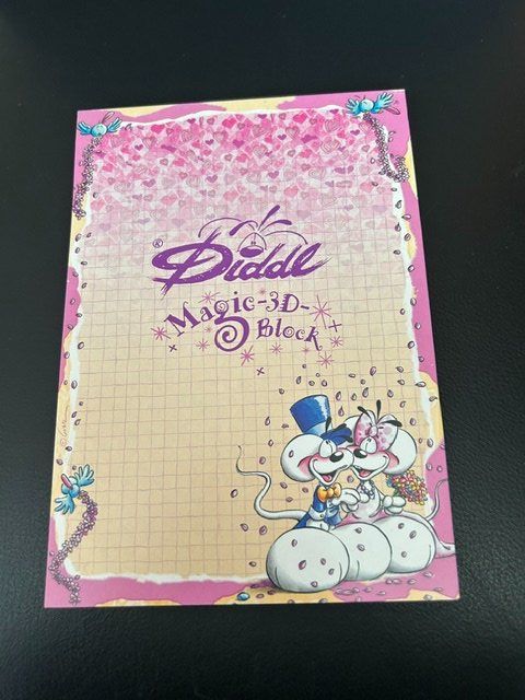 Blocs de correspondance: Diddl Magic-3-D Block A5, Nummer 308 – D'occasion à Kloten par Monkell