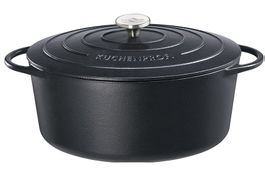 PROVENCE - Bratentopf rund, Bräter 33 cm classic black