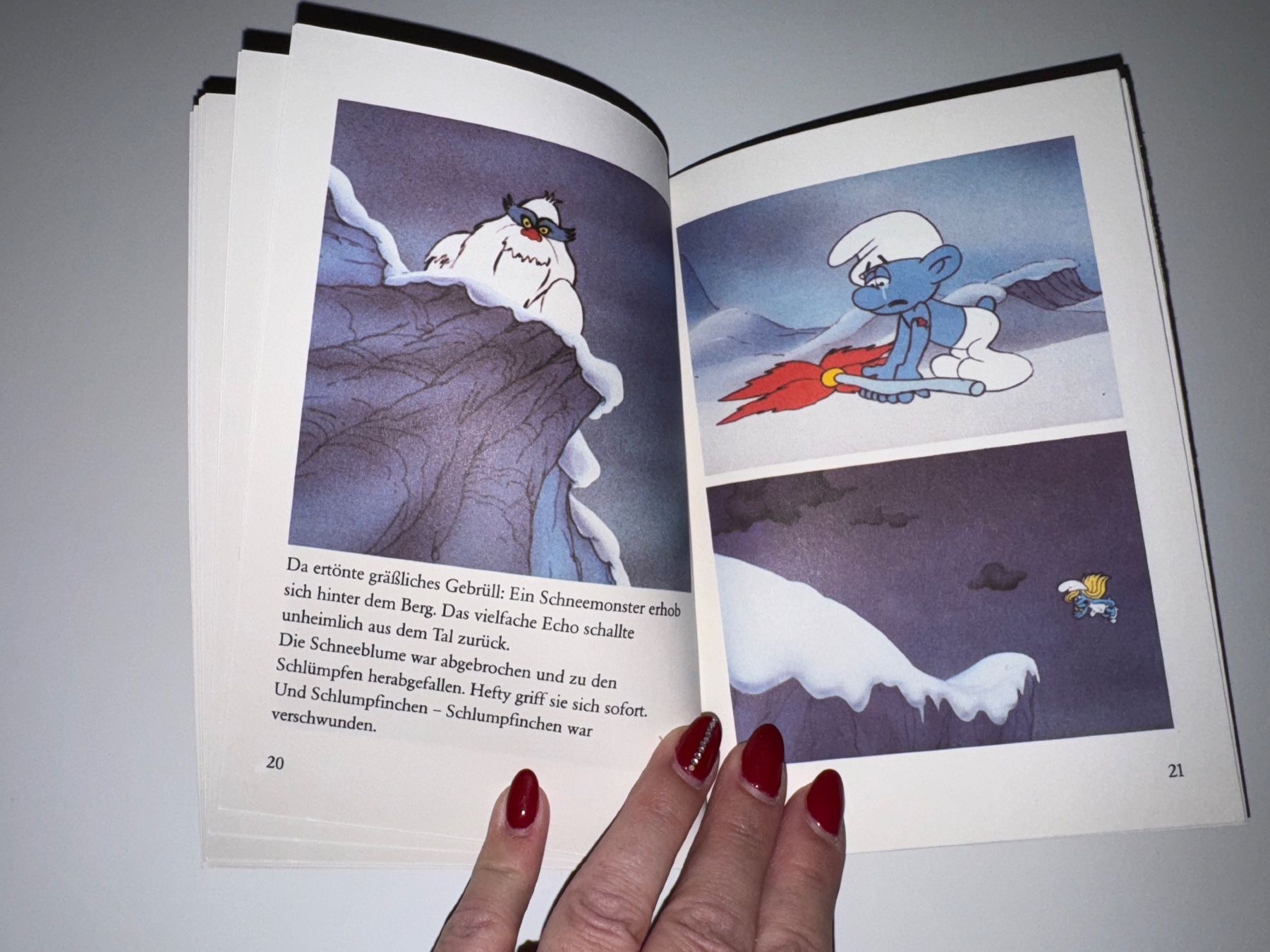 Libri: BUCH: Die Abenteuer der Schlümpfe, Der Winterkönig – Usato da Grosswangen venduto da Kleine.Knoepfe 3