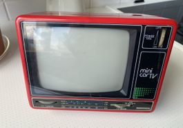Mini télévision Intervision RCN 7200V rouge 5.5 pouces