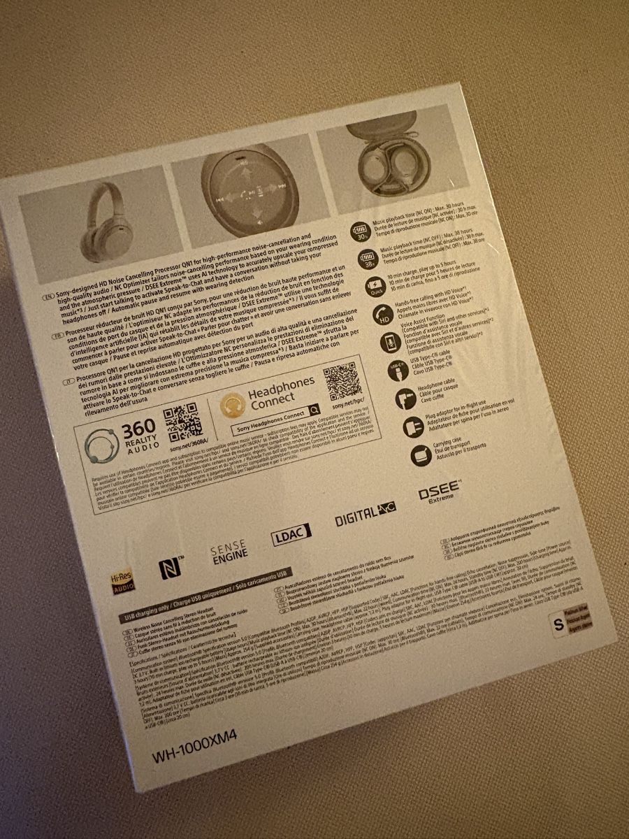 Sony Cuffie: New Sony WH-1000XM4 – Nuovo e nell'imballaggio originale da Zürich venduto da WesJes_65 1