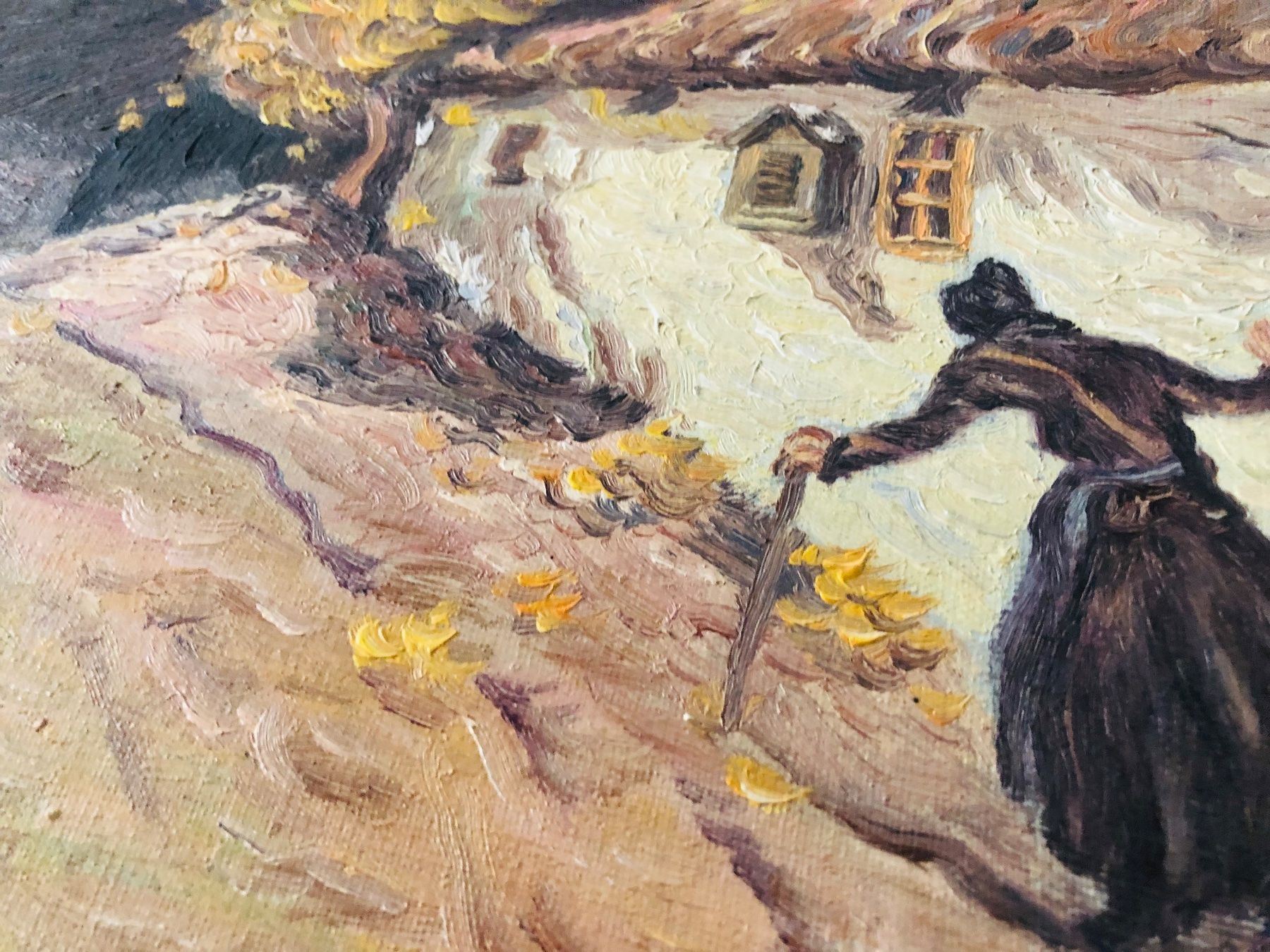 Gemälde: Gemälde von Al. Waldvogel nach Ludwig Dettmann – Gebraucht aus Glarus von KunstWerkEr-LS87 4