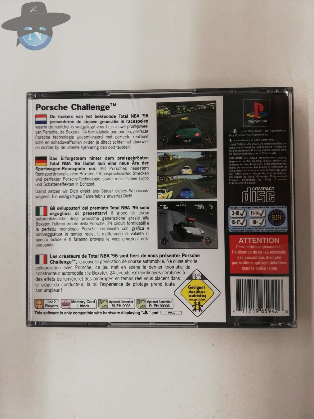 Sony Giochi: Porsche Challenge / Sony Playstation 1 – Usato da St. Gallen venduto da zorro_dc 1