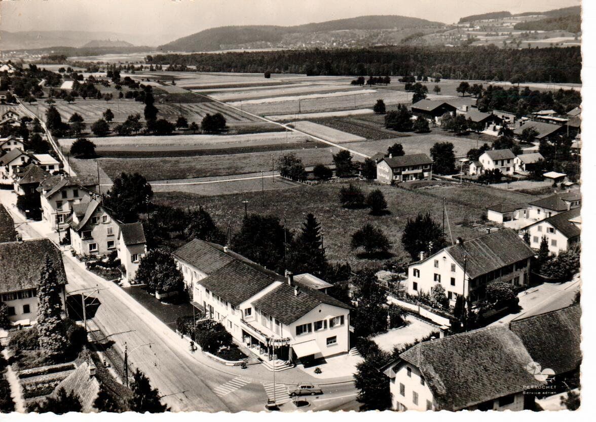 Cartoline postali: mit dem Flugzeug über Boniswil – Usato da Wolhusen venduto da Curver9
