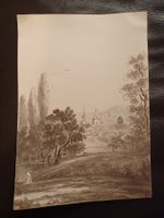 Tuscheaquarell Bern Elizabeth Campbell 1825