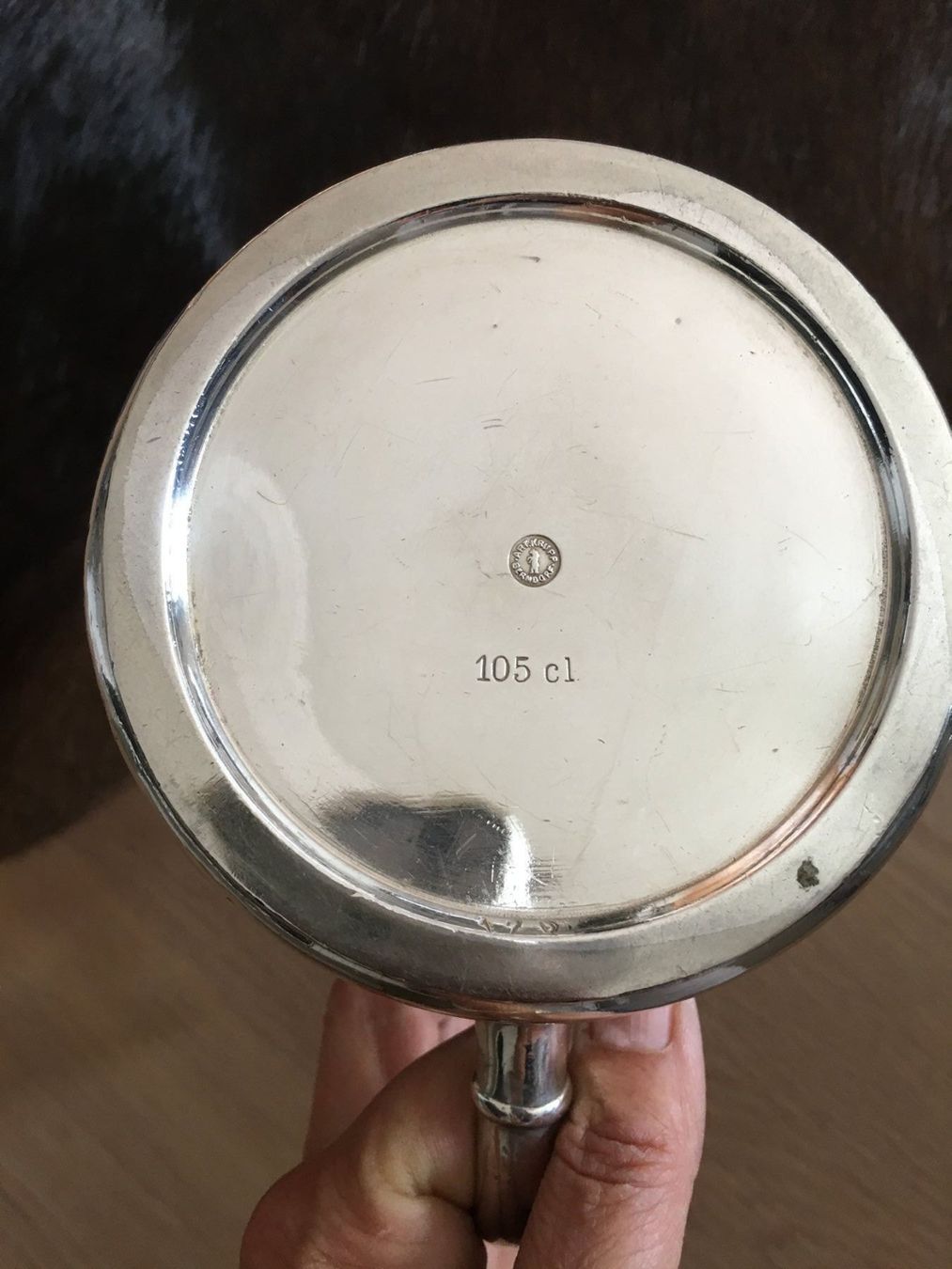 Berndorf Théières: Vintage Kaffee-/Teekanne 105 cl. Versilbert – D'occasion à Samstagern par TAAF 2