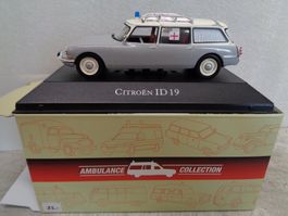 Atlas 1:43 Citroën ID 19 Ambulance