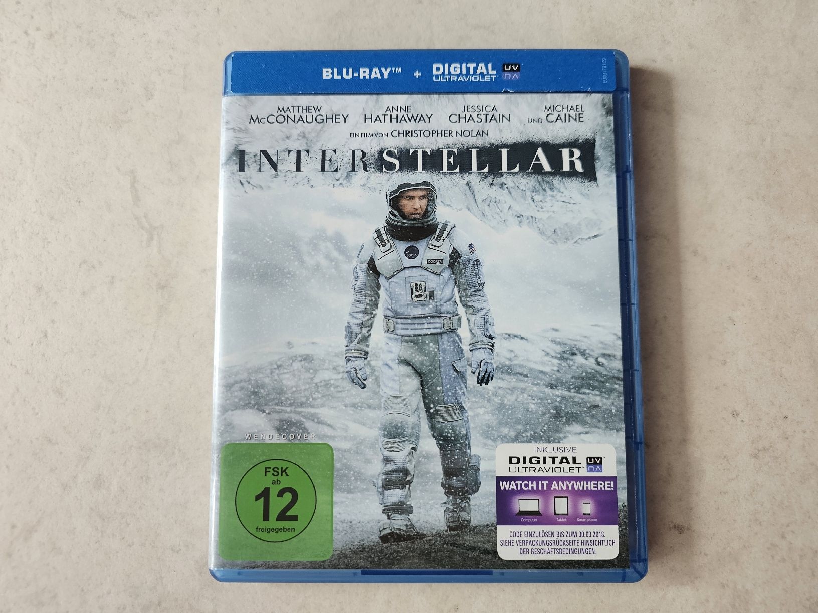 Tutti i DVDs: Interstellar  /  Bluray – Usato da Schneisingen venduto da backstore24