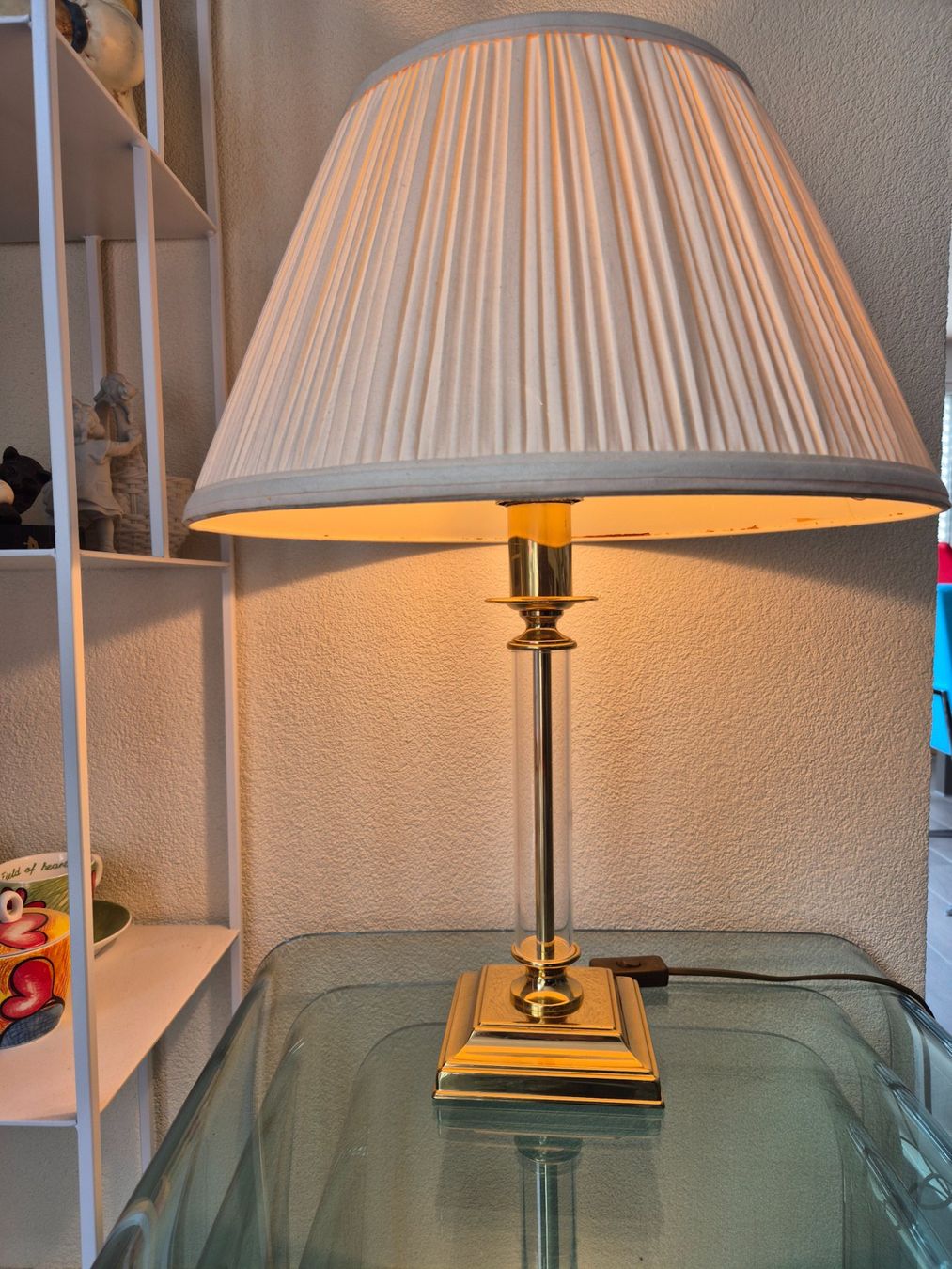 Lampade: Lampe de table élégante, vintage dorée – Usato da Fully venduto da tameab 2