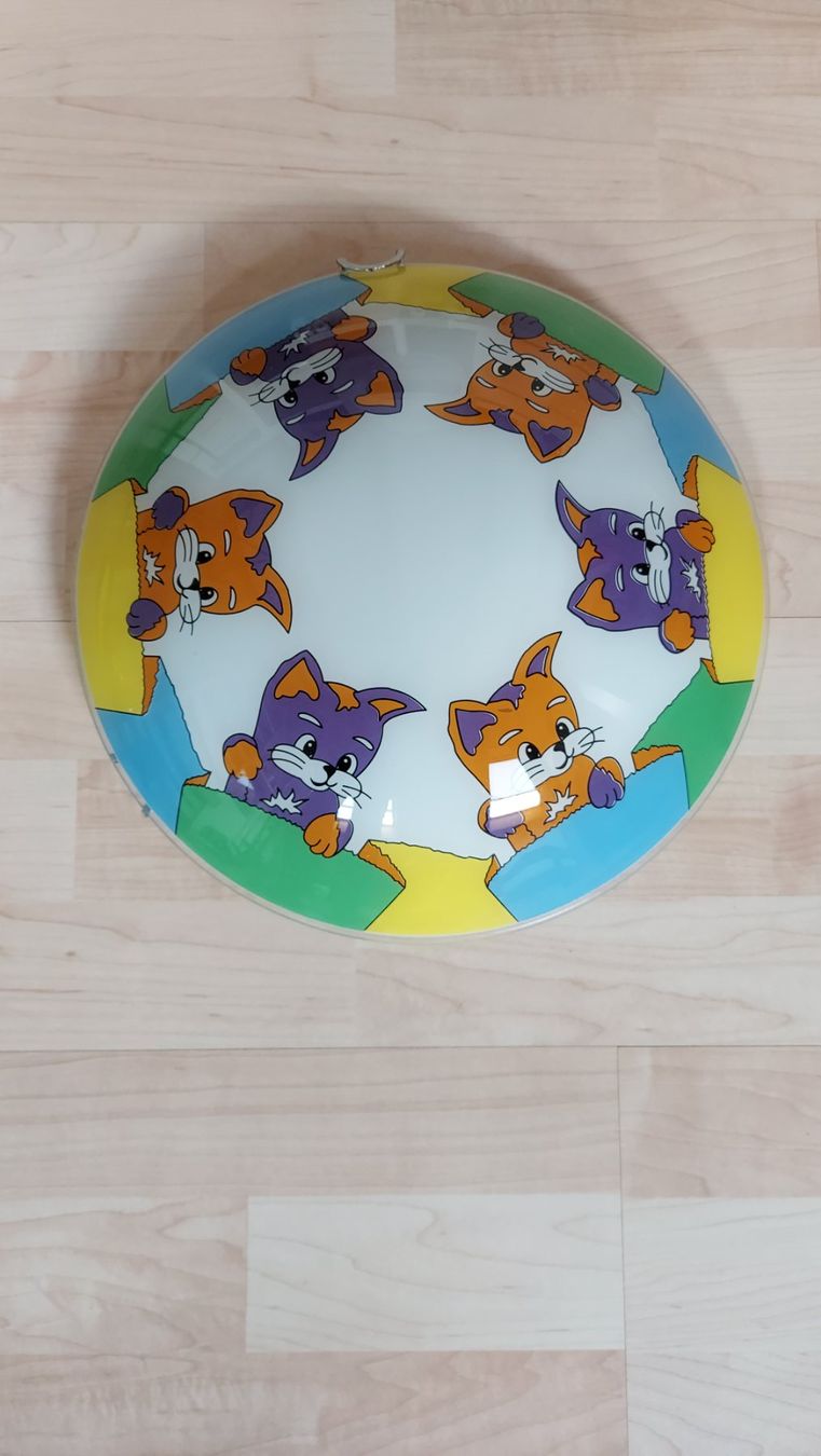 Conforama Lampadari & plafoniere: Kinderzimmerlampe, Deckenlampe mit Katzen Motiv – Usato da Neuenegg venduto da RESI06