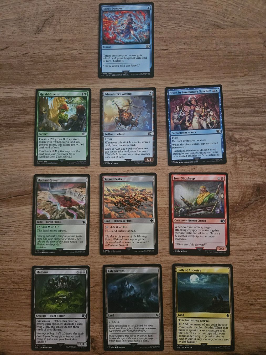 Magic The Gathering Carte collezionabili: FINAL FANTASY commons 10 stk. NM – Nuovo (secondo la descrizione) da Horgen venduto da ste_ntc9