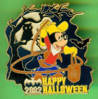 DISNEY  MICKEY  Happy Halloween 2002