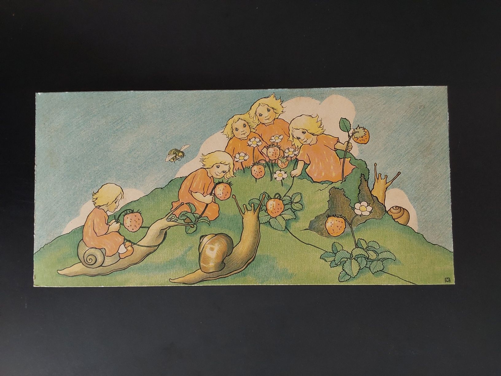 Grafica & Litografie: Mili Weber. Lithographie 17x36cm. – Usato da Steinach venduto da Chilli1957 7