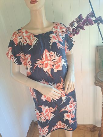 MY SUNDAY MORNING Seidenkleid Shirtkleid Kleid 36 S