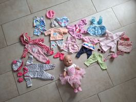 Puppenkleider Set inkl. Baby Born 