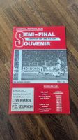 Liverpool - FC Zürich, Souvenir, Halbfinal 1977, Magazin