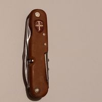 Wenger Taschenmesser Tahara braun mit Werkzeugen gebraucht