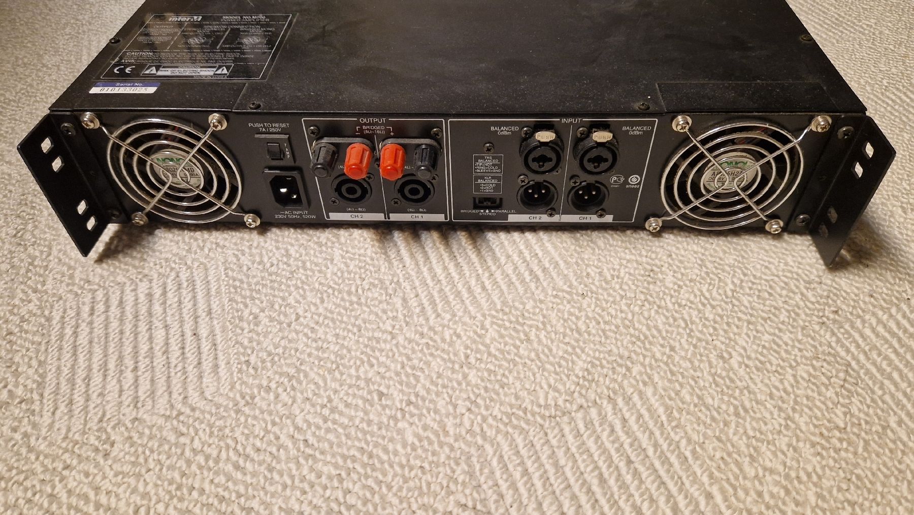 Amplificatori: Inter-M 700 Verstärker – Usato da Uster venduto da divovodi 2