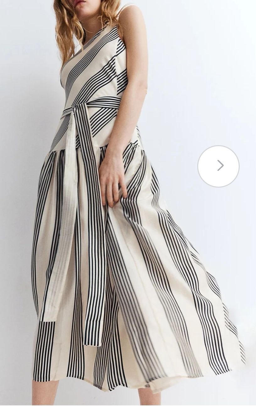 H&M Kleider: Asymmetrisches Midi Kleid, lyocell, H+M – Neu (gemäss Beschreibung) aus Uerikon von pink_flamingo 1