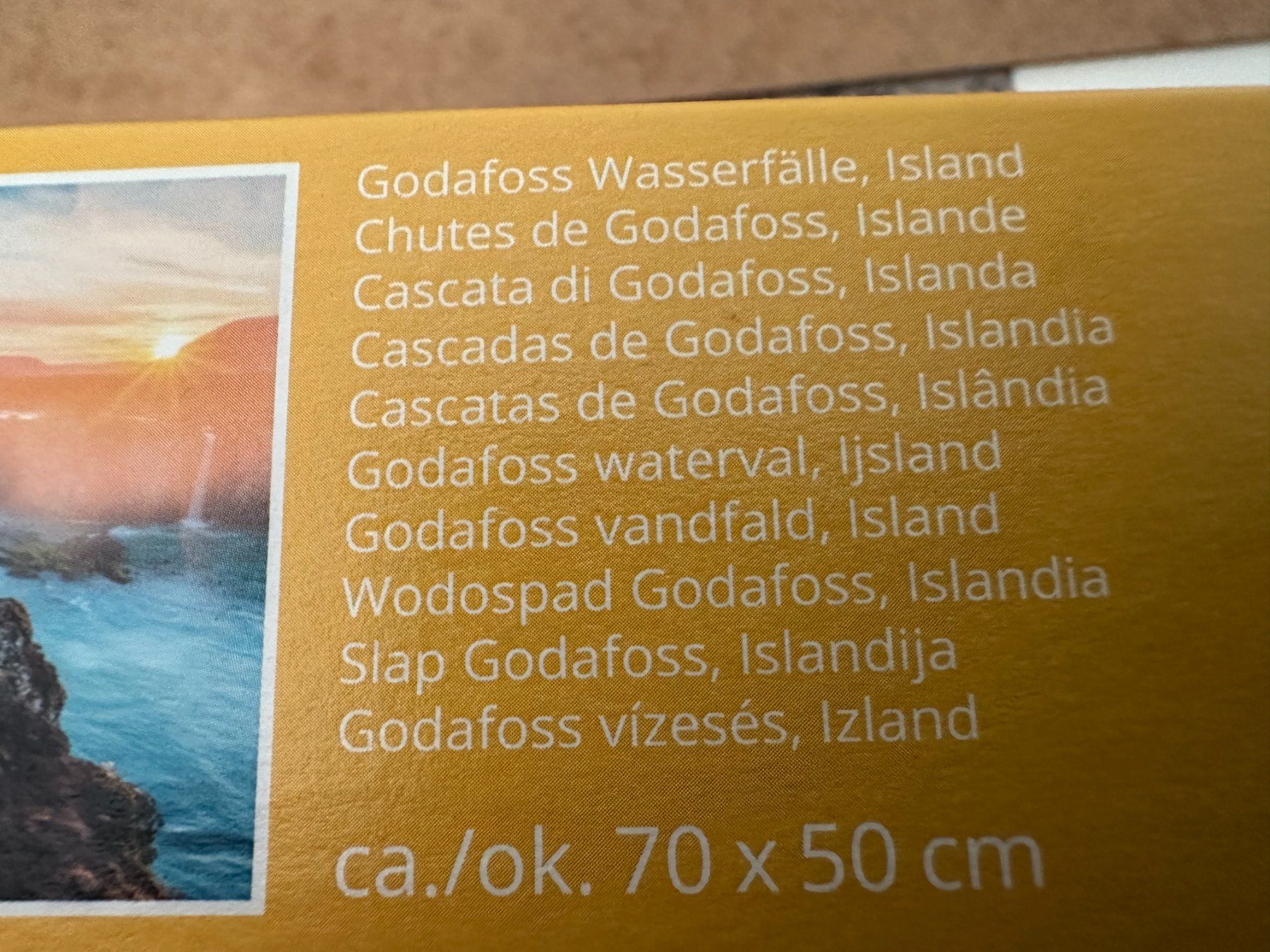 Puzzles: Puzzle "Wasserfall in Island" – Gebraucht aus Zürich von Linthi1 2