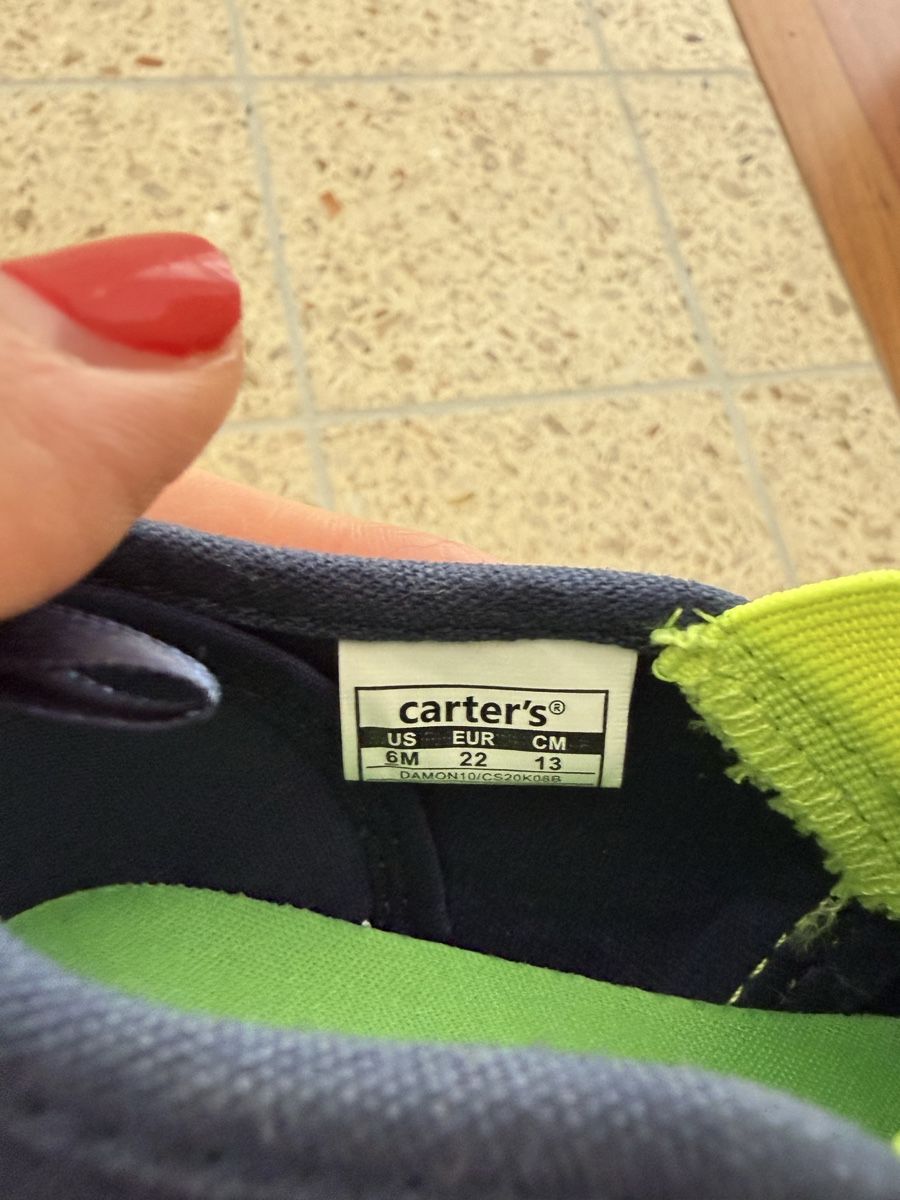Schuhe für Jungen: Carter's Sommerschuhe, Grösse 22, NEU – Neu und originalverpackt aus Forch von kat_98t7 1