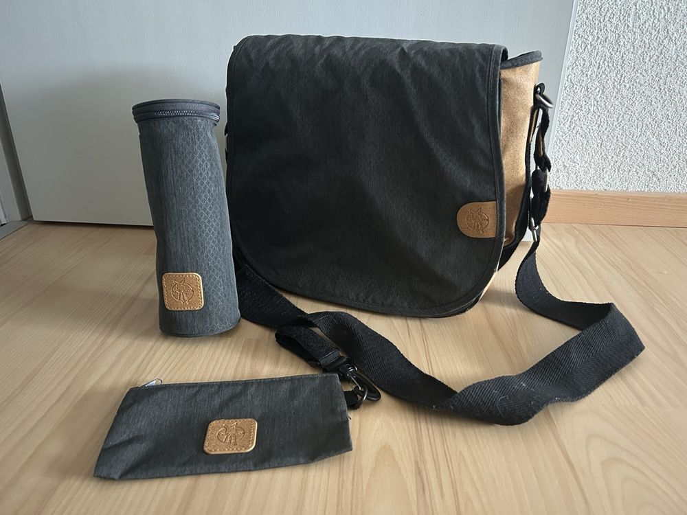 Niedliche Wandelbare Wickeltasche – Mit Kinderwagen-Clips, Isolierten Fächern & Wasserabweisendem Nylon
