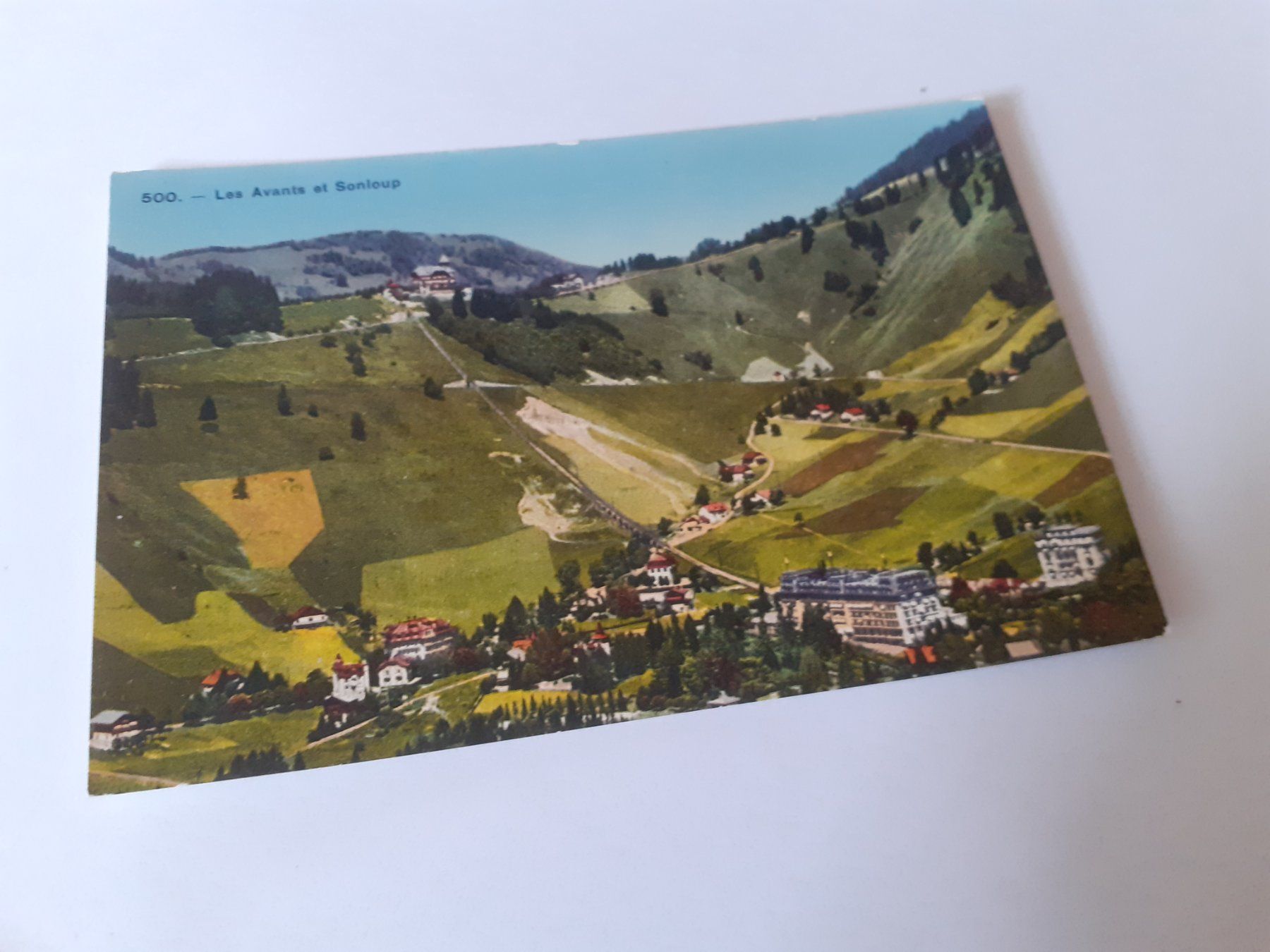Ansichtskarten: Les AVANTS et SONLOUP – Gebraucht aus Winterthur von Ornyx7
