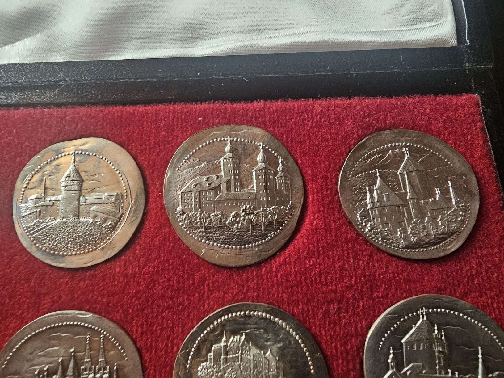 Medaillen: Ab1fr!!☆24 Schweizer Schloss serie☆SILBER☆ – Neu und originalverpackt aus la neuveville von houeka 8