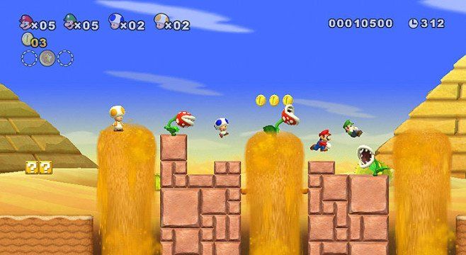 Nintendo Giochi: New Super Mario Bros. allein oder gemeinsam mit Mario   Wii – Usato da Schüpfheim venduto da Games_Spielkonsolen 4