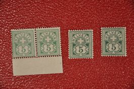 Ziffer 65B 4x postfrisch ohne Falz