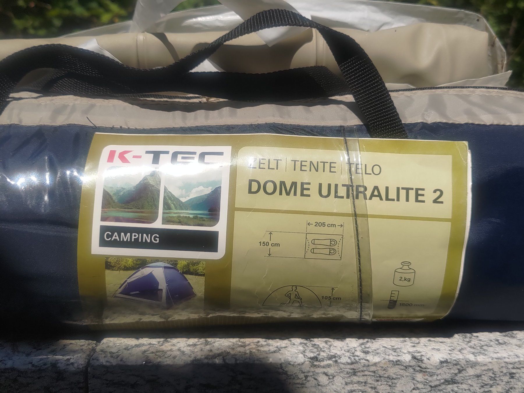 Tentes: MAtériel de comping Tente K-Tec Ultralite – D'occasion à Grimisuat par Drizzt75 1