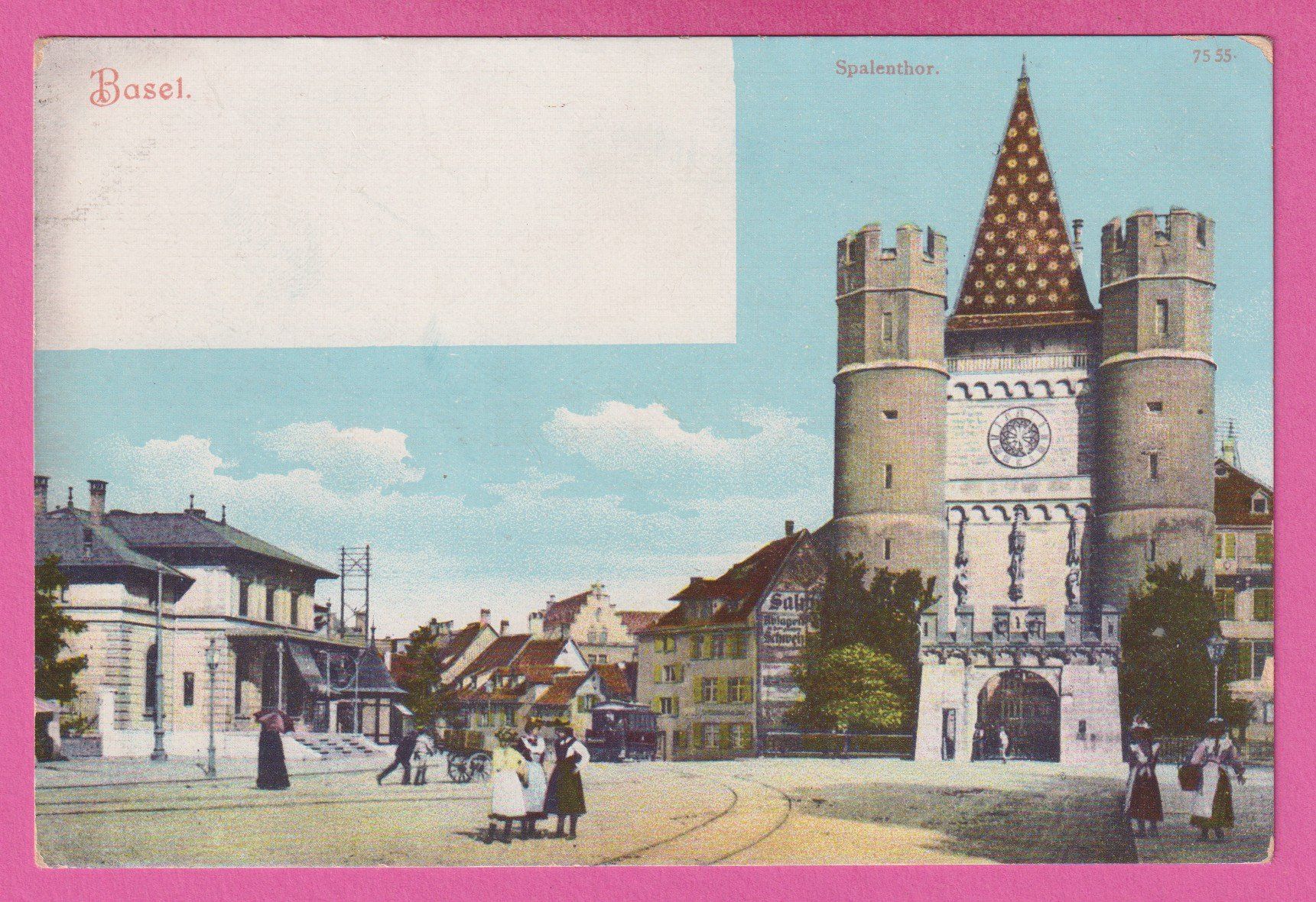 Cartes postales: Basel belebt Spalenthor – D'occasion à Einsiedeln par dillie