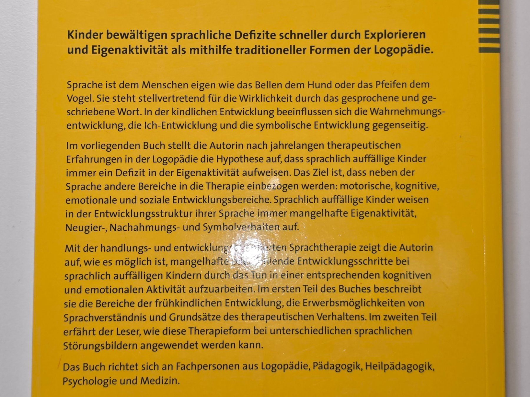 Libri: HANDELN DENKEN SPRACHE Sprachtherapie Logo Maja Eichholzer – Nuovo (secondo la descrizione) da Dürnten venduto da Bachtelrider_ 3