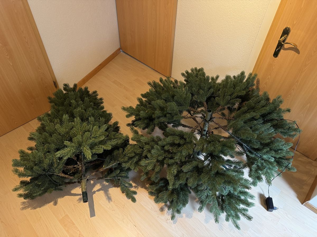 Globus Tutte le decorazioni: Kunst Weihnachtsbaum mit Lichterkette  – Usato da Elgg venduto da fra_9p7j 1