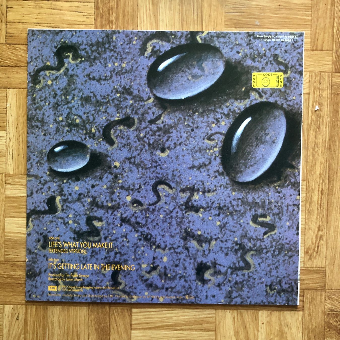 Dischi in vinile: TALK TALK LIFES WATH YOU MAKE IT EXTENDED   MAXI SINGLE 1985 – Usato da basel venduto da Lastcall 1
