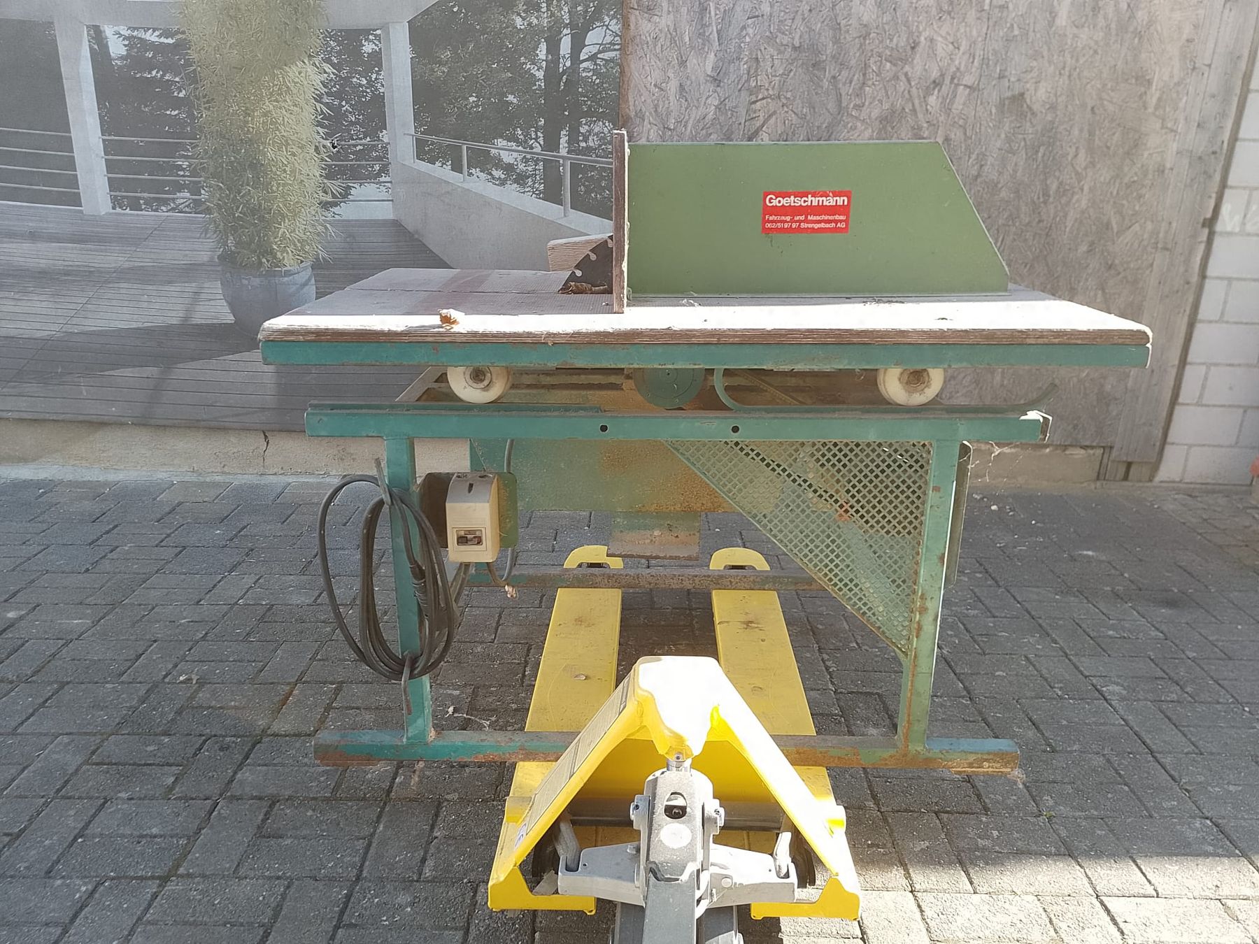 Xilografie: Brennholz-Fräse – Usato da Gretzenbach venduto da Maxderdax96