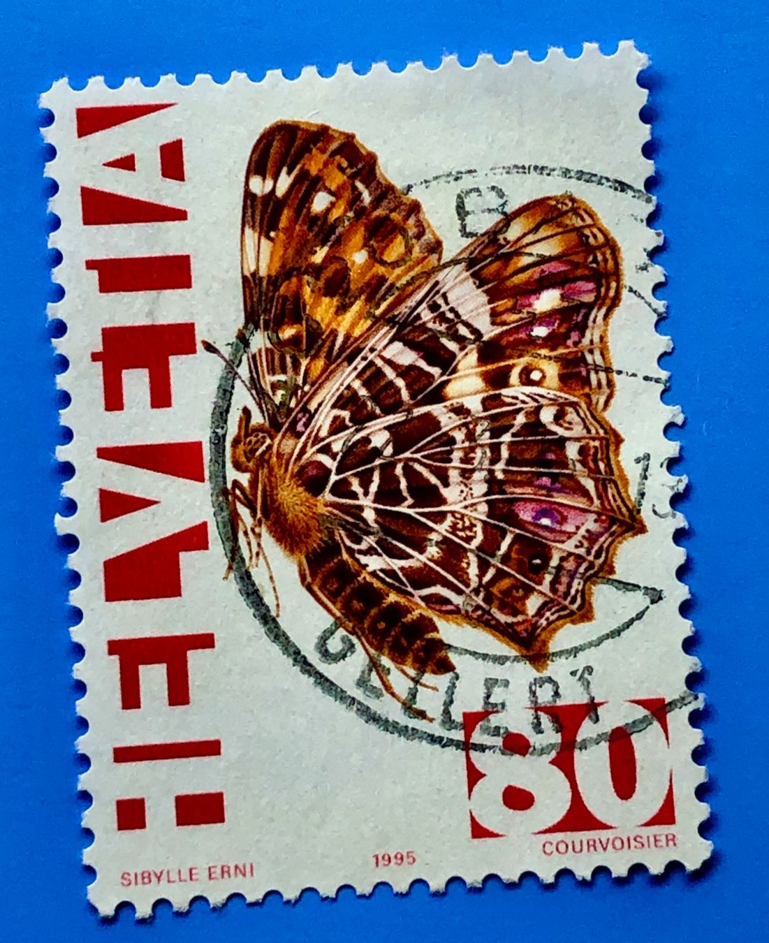 Tutti i francobolli: Nr.877 Landkärtchen GESTEMPELT 1995     – Usato da Aarau venduto da Billa007