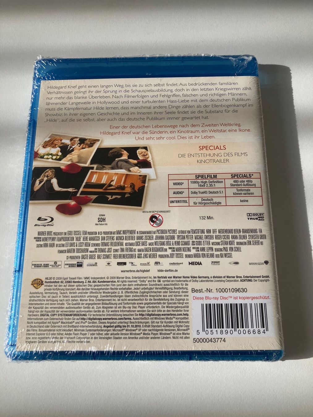 Tutti i DVDs: Hilde (Blu-ray) Heike Makatsch - Neuware – Nuovo e nell'imballaggio originale da Arbon venduto da HelFer01 1