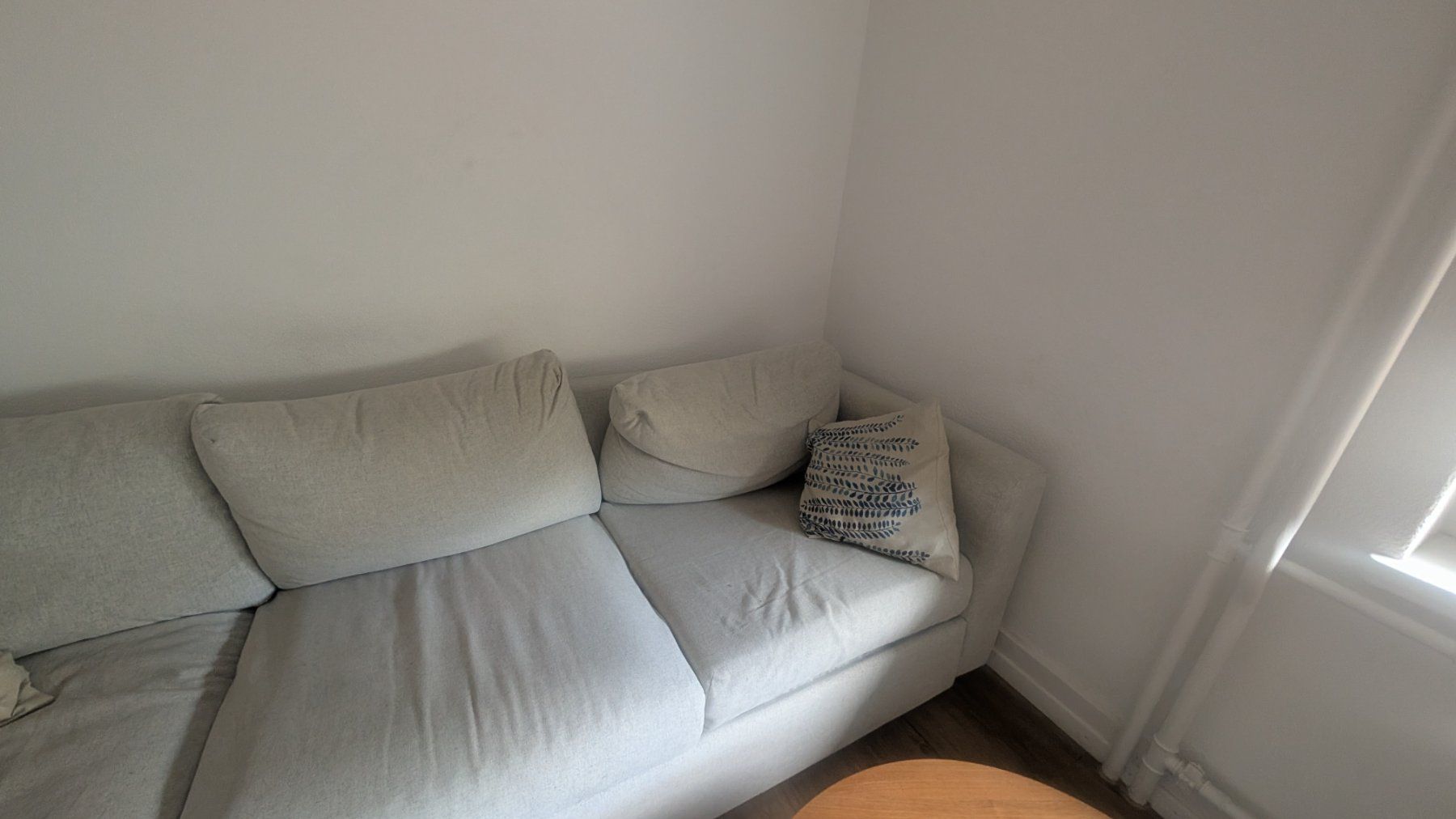 Ikea Sofas: Ecksofa hellgrau mit Hocker – D'occasion à Zürich par hof_2p8l 1