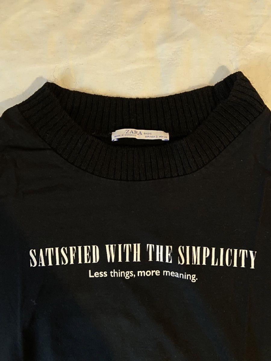 Zara T-shirt: T-shirt imprimé Zara – Usato da Chêne-Bougeries venduto da sor_9rzp 1
