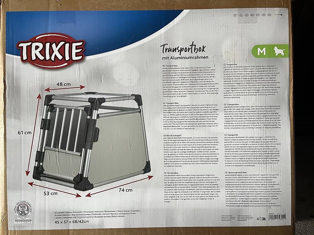 Gabbie, trasporto & Sicurezza: Trixie Transportbox – Nuovo e nell'imballaggio originale da Gurmels venduto da Ronnie74 1